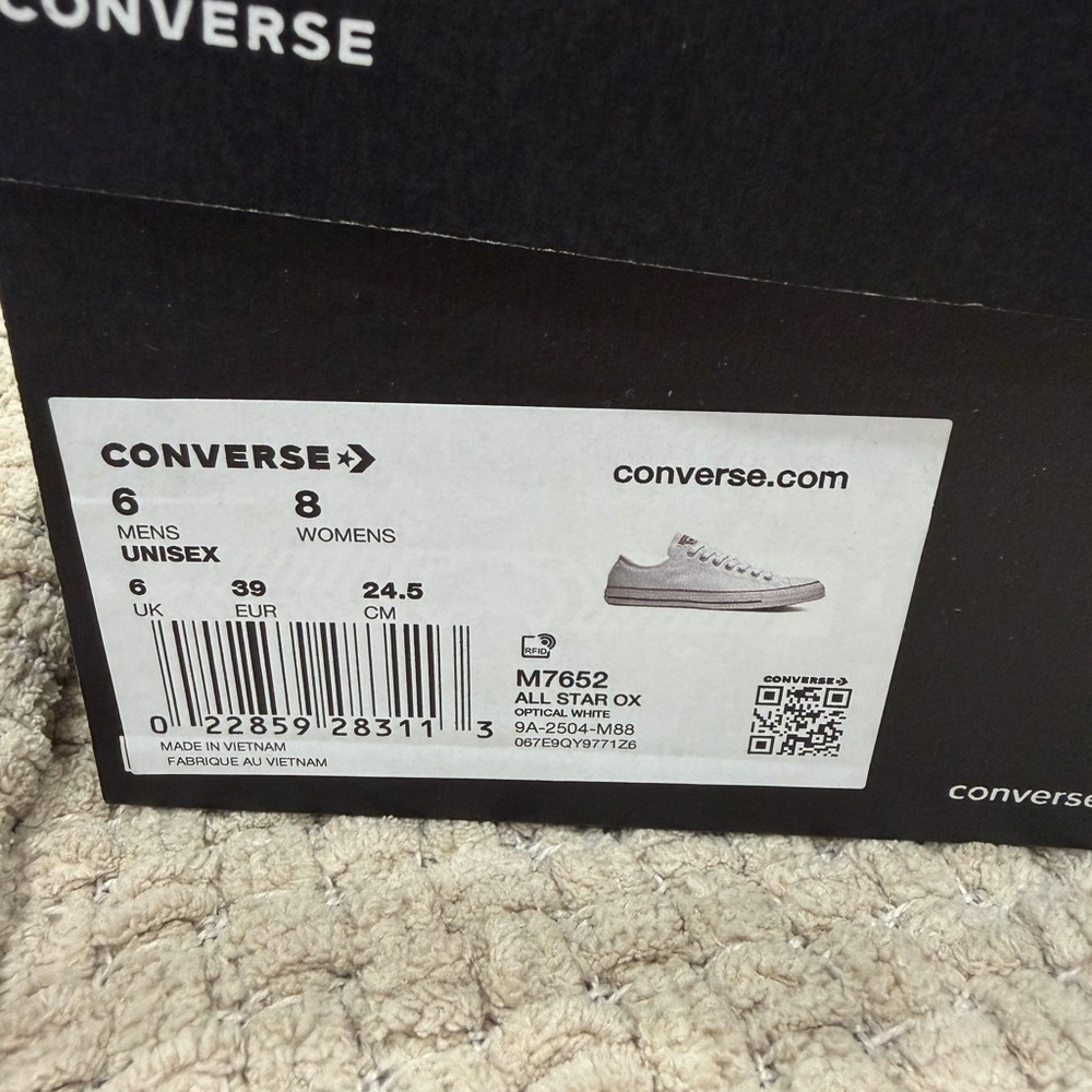 Converse All Star OX in White
